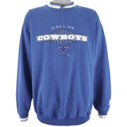 Starter - Dallas Cowboys Embroidered Sweatshirt 1990s X-Large Vintagae Retro Football