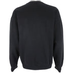 NBA (Logo 7) - Black Chicago Bulls Crew Neck Sweatshirt 1990s Large Vintage Retro Basketball