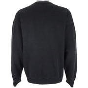 NBA (Logo 7) - Black Chicago Bulls Crew Neck Sweatshirt 1990s Large Vintage Retro Basketball