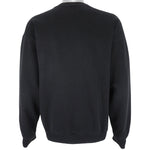 NBA (Logo 7) - Black Chicago Bulls Crew Neck Sweatshirt 1990s Large Vintage Retro Basketball