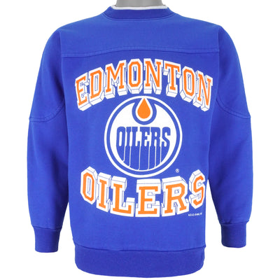 NHL (Softwear) - Edmonton Oilers Big Logo Sweatshirt 1990 Small