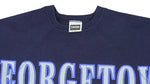 NCAA - Georgetown Hoyas Big Spell-Out Sweasthirt 1990s X-Large Vintage Retro College Basketball