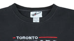 NBA (Ravens) - Toronto Raptors Spell-Out Sweatshirt 1994 Large Vintage Retro Basketball