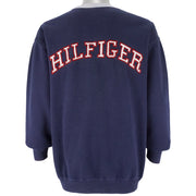 Tommy Hilfiger - Big Spell-Out Sweatshirt 1990s X-Large Vintage Retro