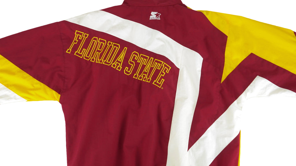 Starter - Florida State Seminoles Windbreaker 1990s Small Vintage Retro Football College