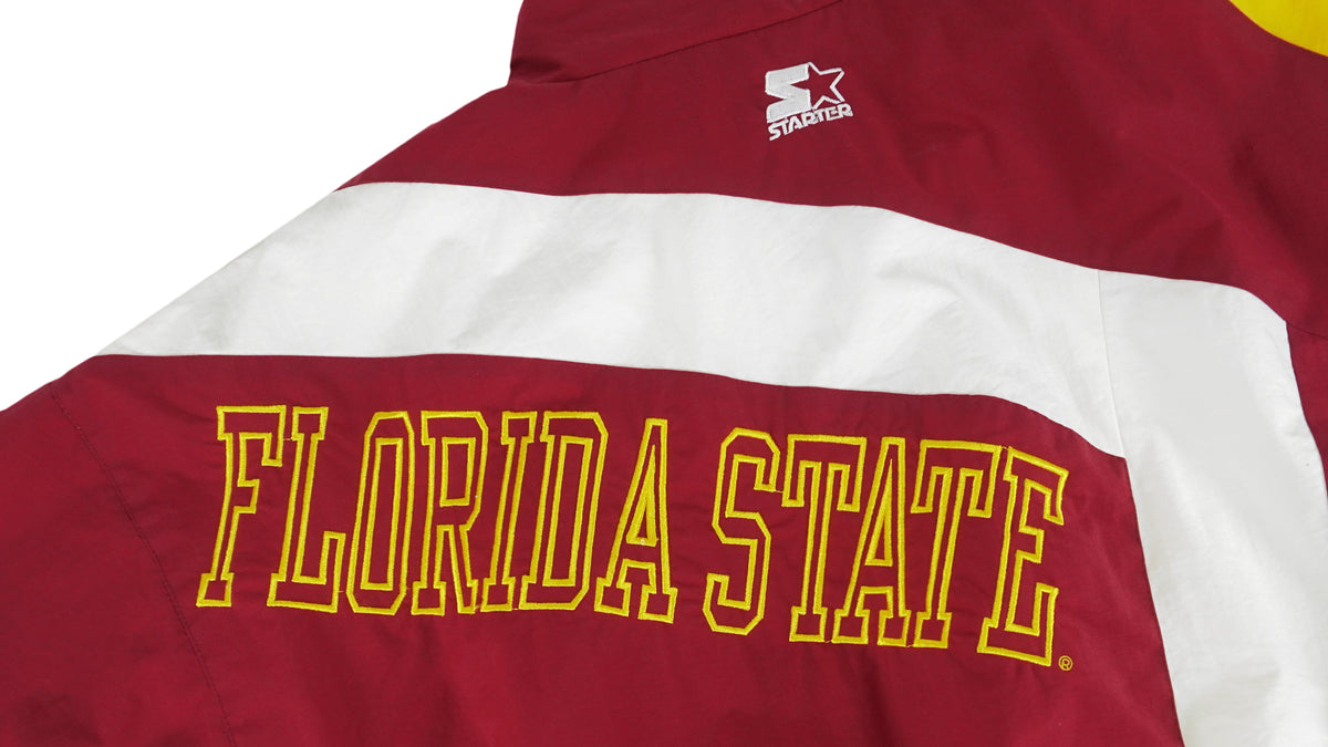 Starter - Florida State Seminoles Windbreaker 1990s Small Vintage Retro