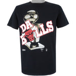 NBA (Salem) - Chicago Bulls Spell-Out T-Shirt 1990s Medium Vintage Retro Basketball