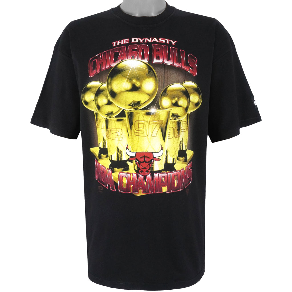 Starter - The Dynasty Chicago Bulls NBA Basketball T-Shirt 1999 X-Large Vintage Retro Basketball