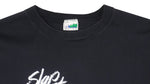 NHL (Waves) - San Jose Sharks, Slap Shot T-Shirt 1991 Large Vintage Retro Hockey