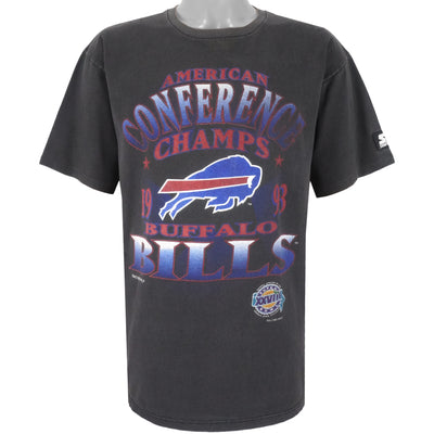 Starter - Buffalo Bills, NFC Champions T-Shirt 1993 Large