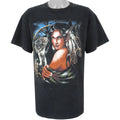 Vintage (Delta) - Black Native Americans T-Shirt 1990s Large Vintage Retro