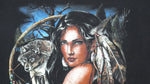 Vintage (Delta) - Black Native Americans T-Shirt 1990s Large Vintage Retro