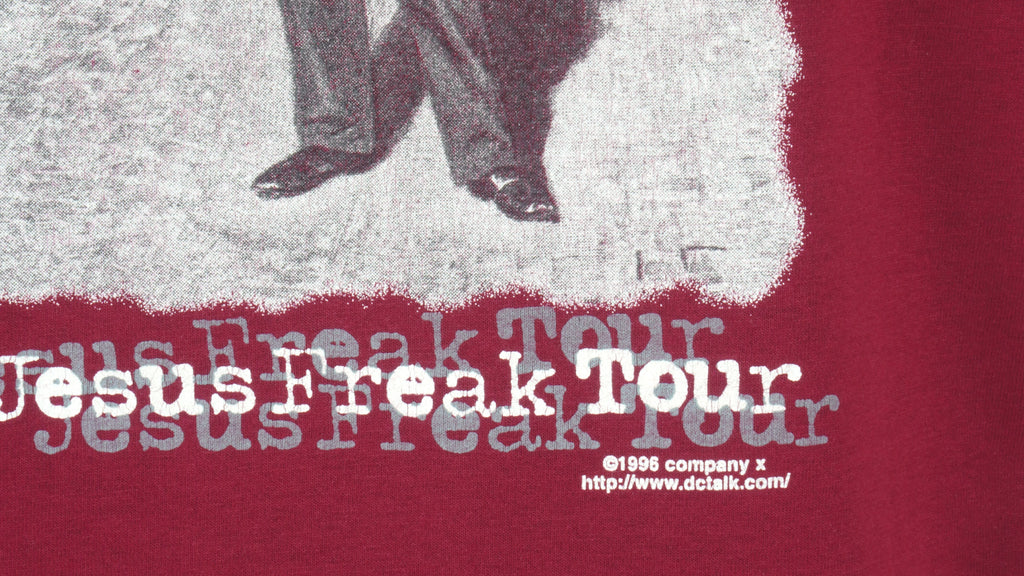 Vintage (Best) - DC Talk, Jesus Freak Tour T-Shirt 1996 Large Vintage Retro