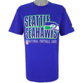 Starter - Seattle Seahawks Deadstock T-Shirt 1990s Medium Vintage Retro Football