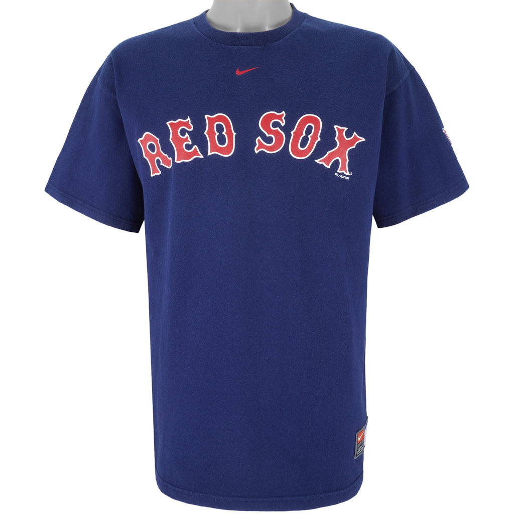 Nike - Boston Red Sox T-Shirt 2005 Large Vintage Retro Baseball