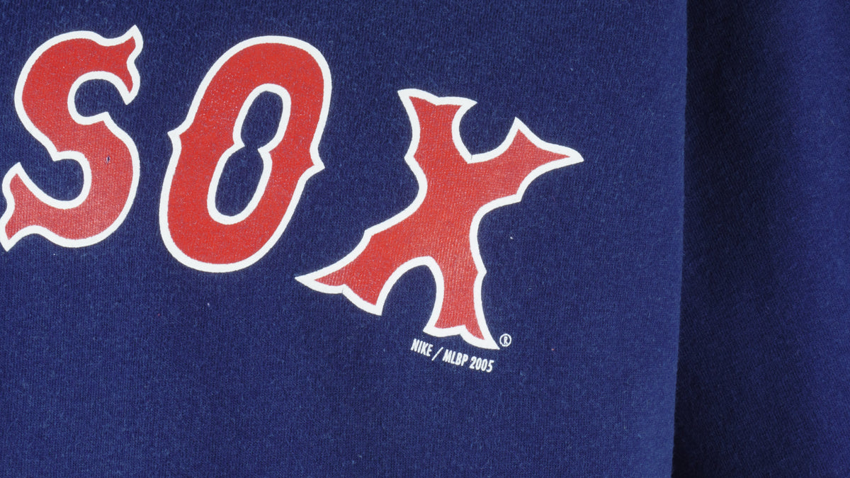 Nike - Boston Red Sox T-Shirt 2005 Large Vintage Retro Baseball