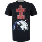 NBA - Chicago Bulls Us Against The World T-Shirt 1990s Medium Vintage Retro Basketball