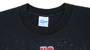 NBA - Chicago Bulls Us Against The World T-Shirt 1990s Medium Vintage Retro Basketball