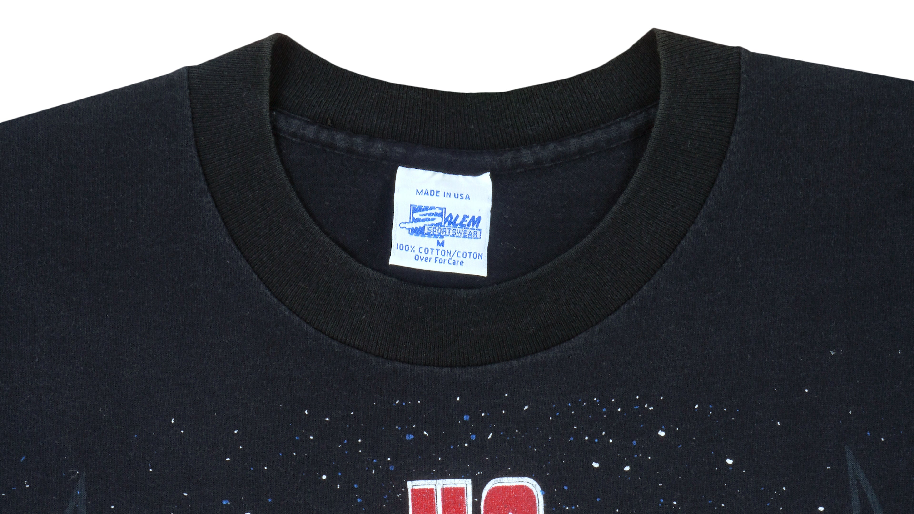NBA - Chicago Bulls Us Against The World T-Shirt 1990s Medium Vintage Retro Basketball