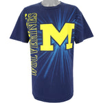 NCAA (NCC) - Michigan Wolverines T-Shirt 1990s X-Large Vintage Retro Colleage