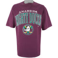 NHL (Competitor) - Anaheim Mighty Ducks  T-Shirt 1993 X-Large Vintage Retro Hockey