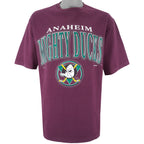 NHL (Competitor) - Anaheim Mighty Ducks  T-Shirt 1993 X-Large Vintage Retro Hockey