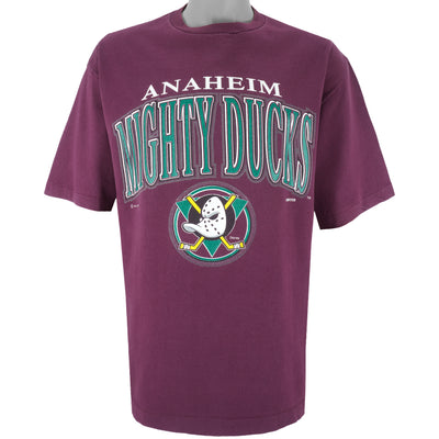 NHL (Competitor) - Anaheim Mighty Ducks T-Shirt 1993 X-Large