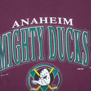 NHL (Competitor) - Anaheim Mighty Ducks  T-Shirt 1993 X-Large Vintage Retro Hockey