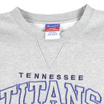 Champion - Tennessee Titans Spell-Out Sweatshirt 1990s X-Large Vintage Retro Football