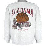 NCAA - Grey Alabama Crimson Tide Sweatshirt 1990s Medium Vintage Retro College