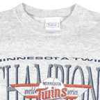 MLB - Minnesota Twins, World Series Champions Sweatshirt 1991 X-Large Vintage Retro Baseball