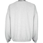 Vintage (Marlboro) - Grey & Red Embroidered Crew Neck Sweatshirt 1990s X-Large Vintage Retro
