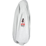 Vintage (Marlboro) - Grey & Red Embroidered Crew Neck Sweatshirt 1990s X-Large Vintage Retro