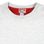 Vintage (Marlboro) - Grey & Red Embroidered Crew Neck Sweatshirt 1990s X-Large Vintage Retro
