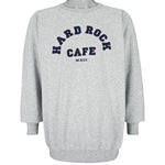 Vintage - Hard Rock, Maui Embroidered Crew Neck Sweatshirt 1990s X-Large