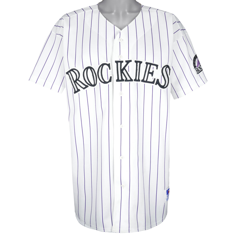 MLB (Russell Athletic) - Colorado Rockies Jersey 1990s X-Large Vintage Retro Baseball