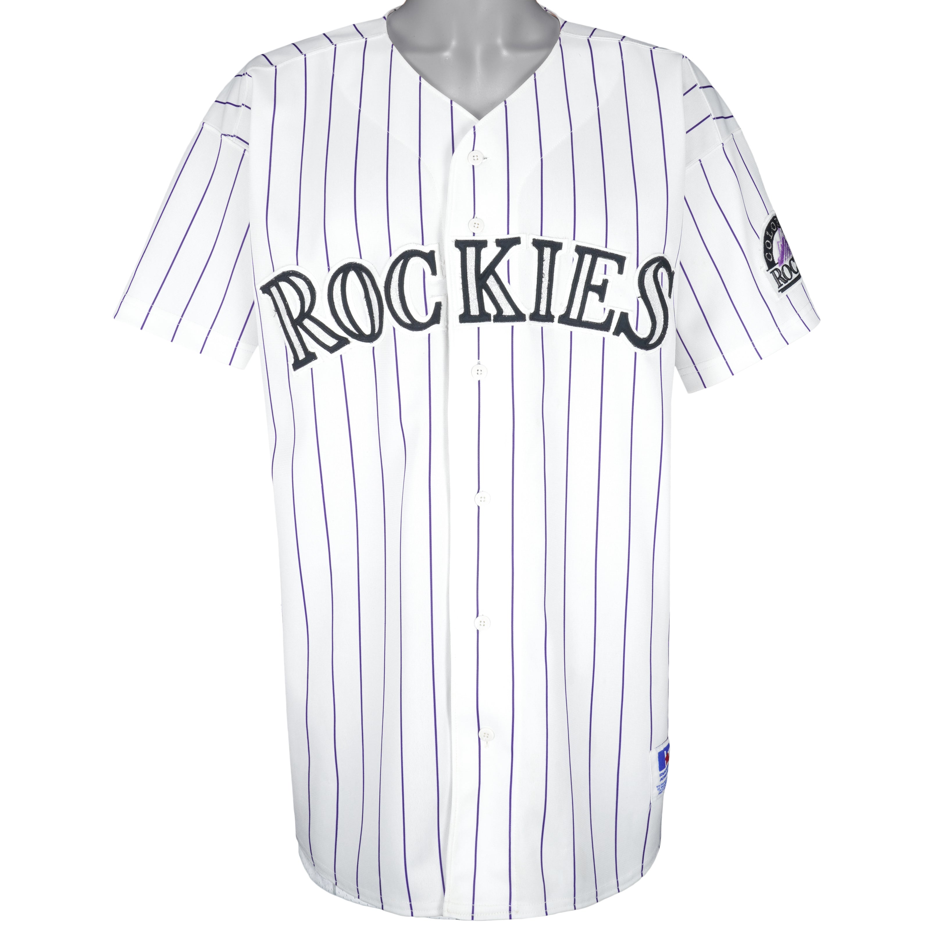 MLB (Russell Athletic) - Colorado Rockies Jersey 1990s X-Large Vintage Retro Baseball