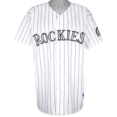 MLB (Russell Athletic) - Colorado Rockies Baseball Jersey 1990s X-Large