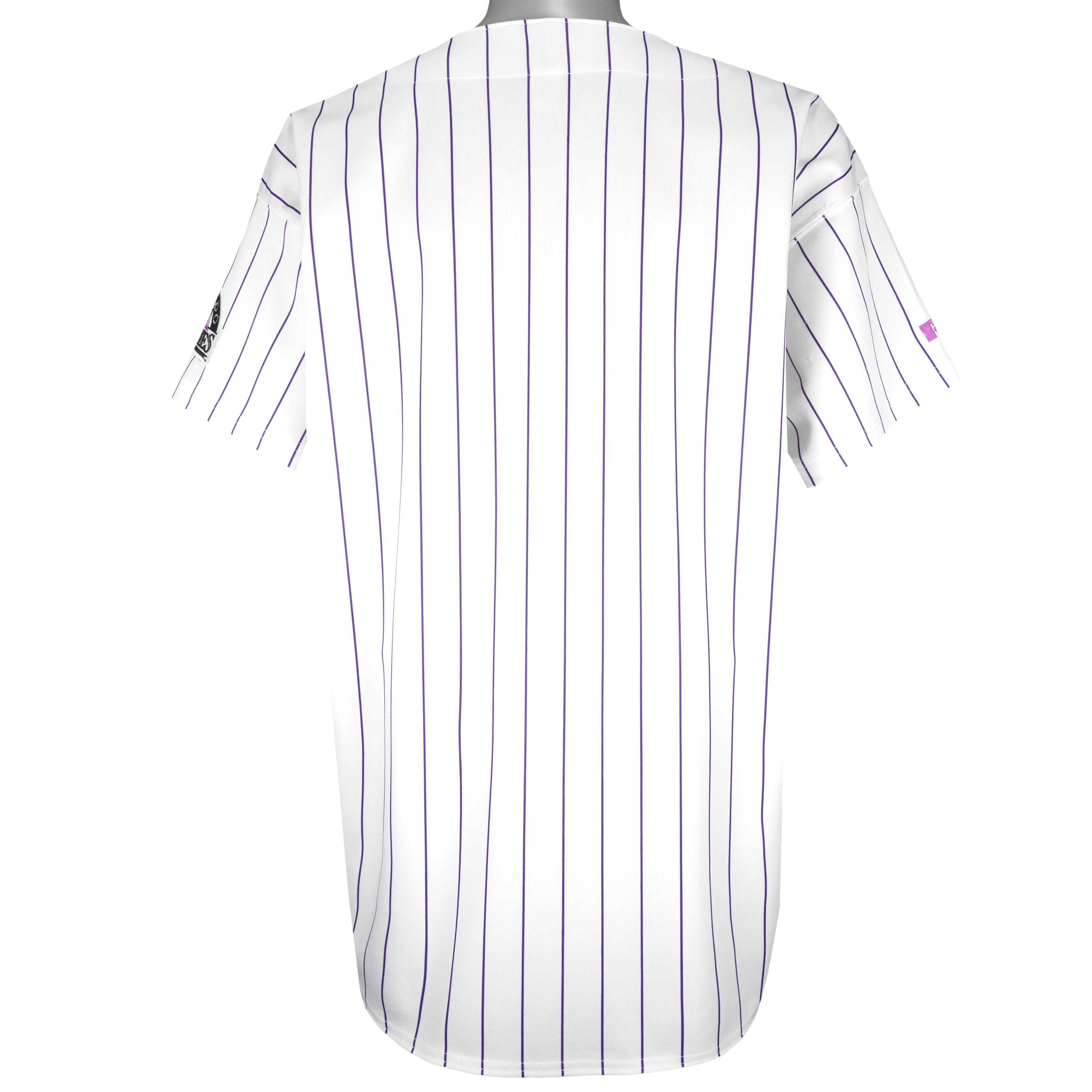 VINTAGE STARTER X COLORADO Rockies Baseball Jersey Mlb 