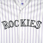 MLB (Russell Athletic) - Colorado Rockies Jersey 1990s X-Large Vintage Retro Baseball