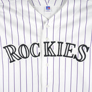 MLB (Russell Athletic) - Colorado Rockies Jersey 1990s X-Large Vintage Retro Baseball