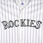 MLB (Russell Athletic) - Colorado Rockies Jersey 1990s X-Large Vintage Retro Baseball