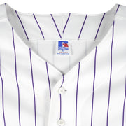MLB (Russell Athletic) - Colorado Rockies Jersey 1990s X-Large Vintage Retro Baseball