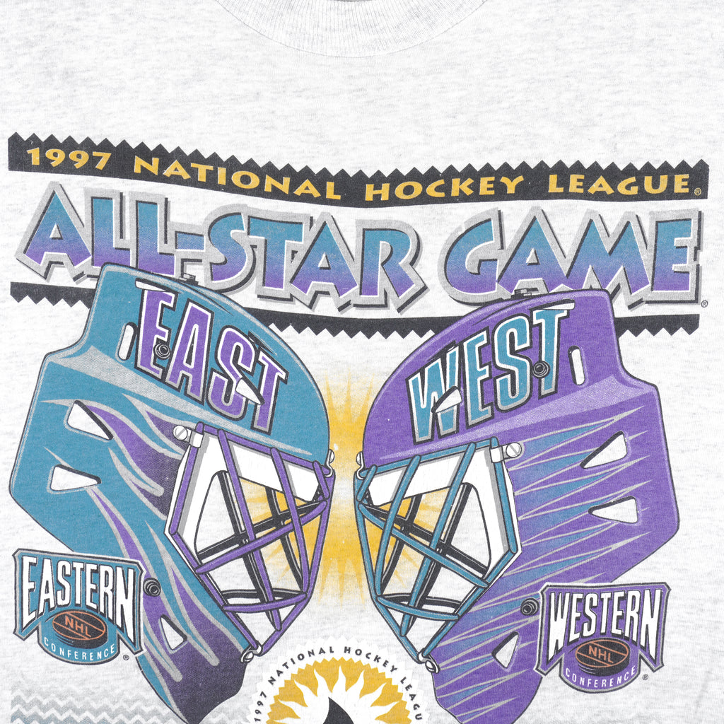 NHL (Pro Player) - All Star Game T-Shirt 1997 X-Large Vintage Retro Football