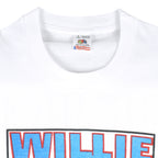 Vintage (Fruit Of The Loom) - Willie Nelson T-Shirt 1990s Large Vintage Retro