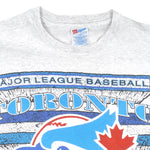 MLB (Hanes) - Toronto Blue Jays T-Shirt 1990s Large Vintage Retro Baseball