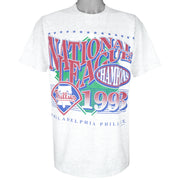MLB - Philadelphia Phillies, Champion T-Shirt 1993 X-Large Vintage Retro Baseball