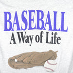 Vintage - Baseball, A Way Of Life T-Shirt 1990s X-Large Vintage Retro