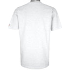 MLB (Nutmeg) - New York Mets Spell-Out T-Shirt 1991 Large Vintage Retro Baseball