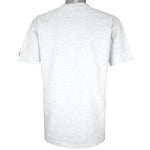 MLB (Nutmeg) - New York Mets Spell-Out T-Shirt 1991 Large Vintage Retro Baseball